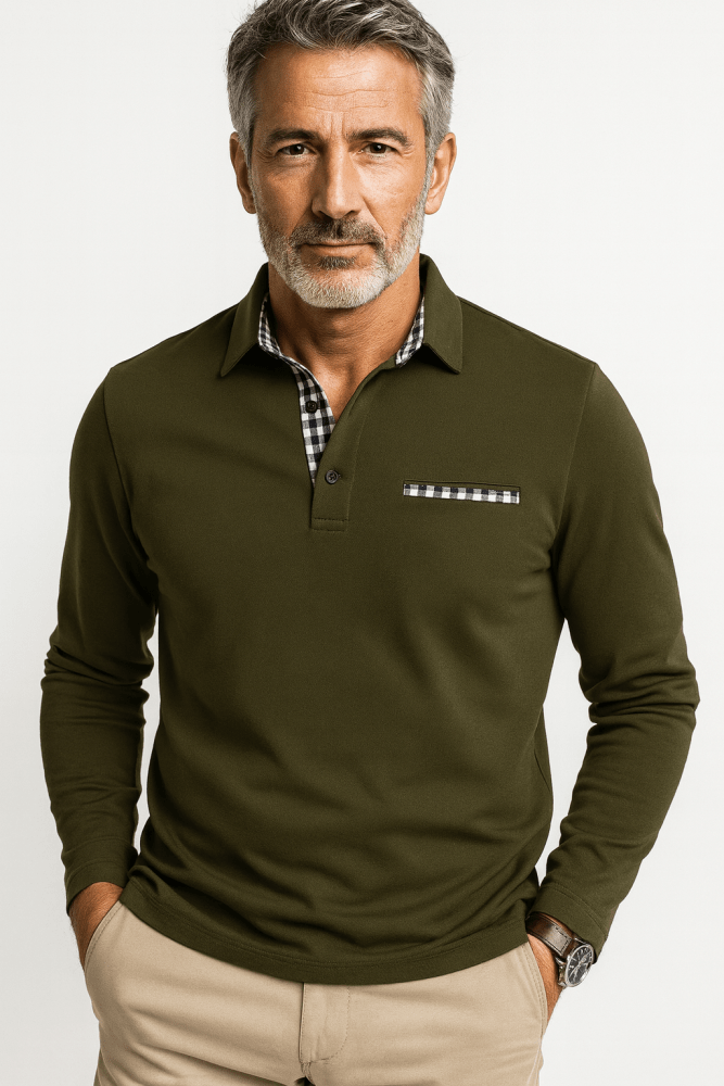 Raphell – Polo à Manches Longues ( 1 pièce + 1 offert! )