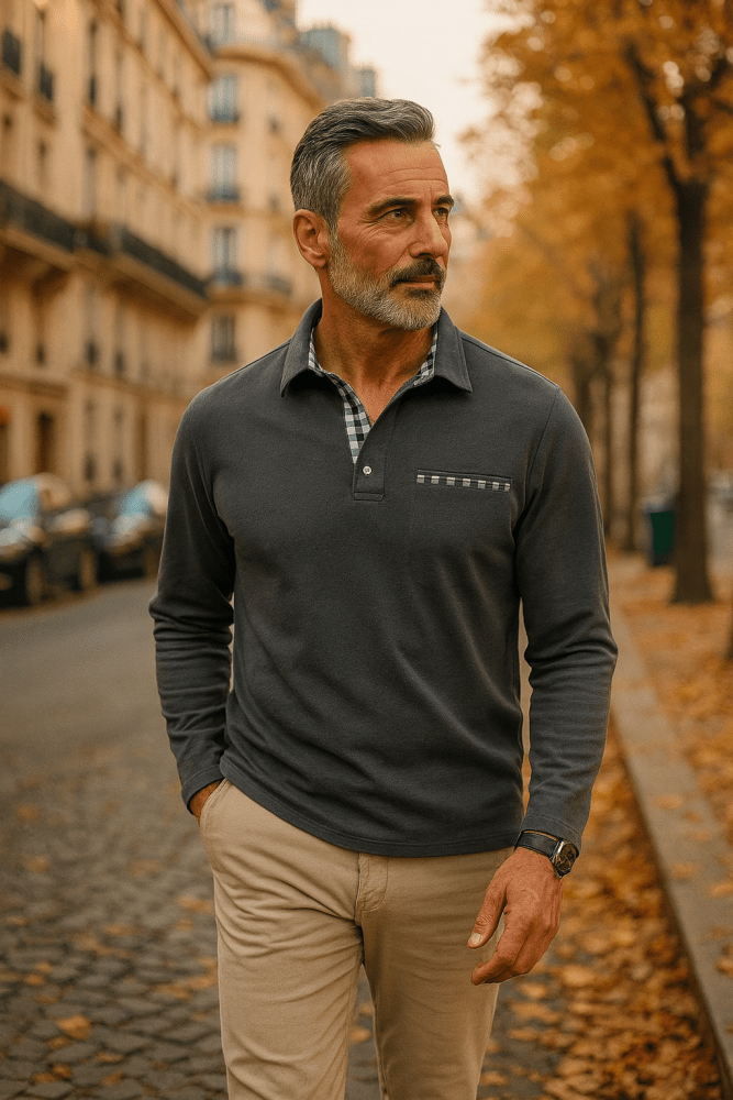 Raphell – Polo à Manches Longues ( 1 pièce + 1 offert! )